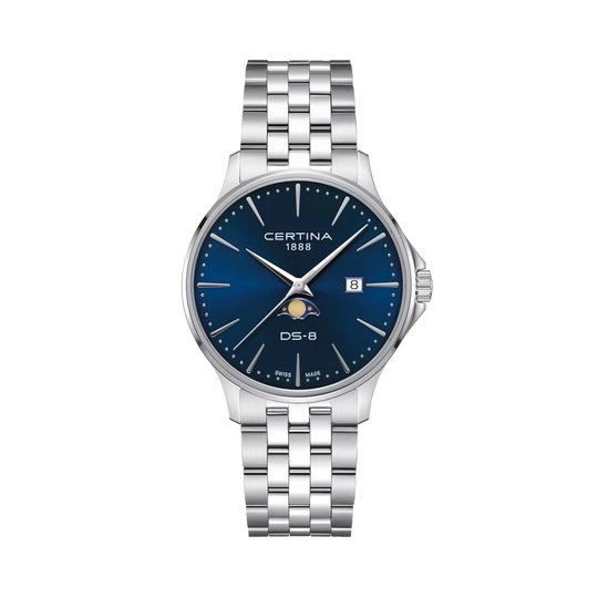 Certina DS-8 Moonphase Gent - C045.423.11.041.00 - urmakerlarsen.no