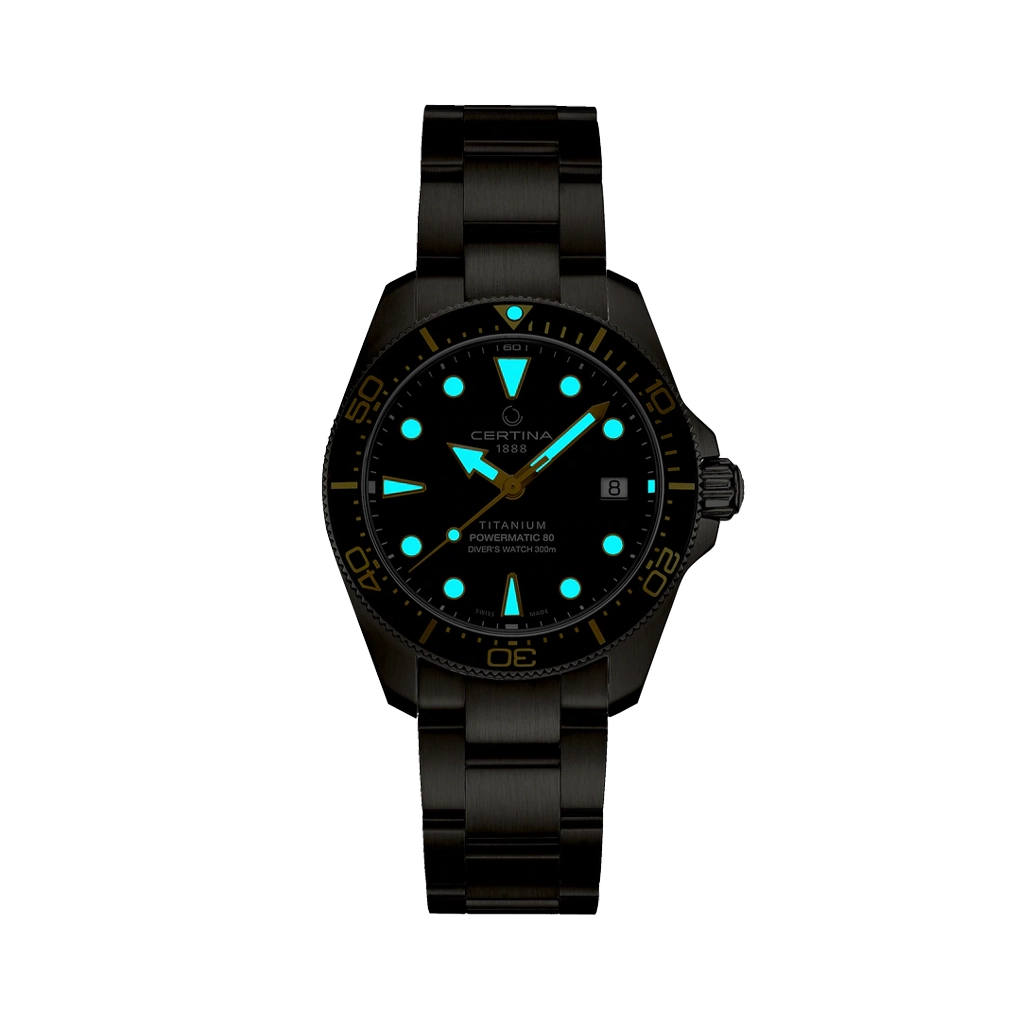 Certina DS Action Diver 38 Powermatic 80 - C048.807.44.051.00 - urmakerlarsen.no
