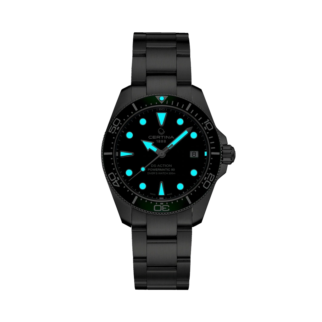 Certina DS Action Diver 38 Powermatic 80 - C048.807.11.091.00 - urmakerlarsen.no