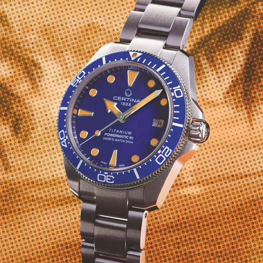 Certina DS Action Diver 38 Titanium - C048.807.44.041.00 - urmakerlarsen.no