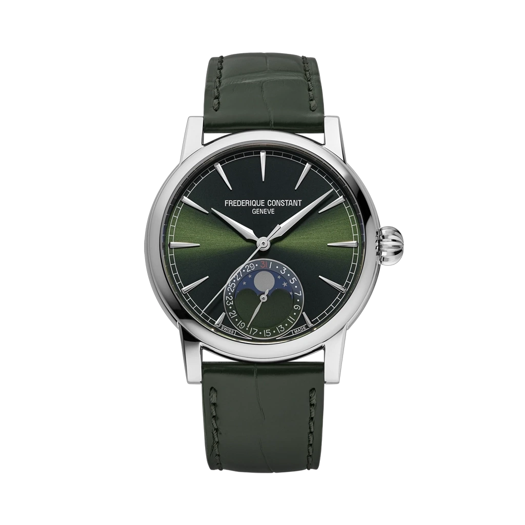 Frederique Constant Classics Moonphase Date Manufacture - FC-716GR3H6 - urmakerlarsen.no