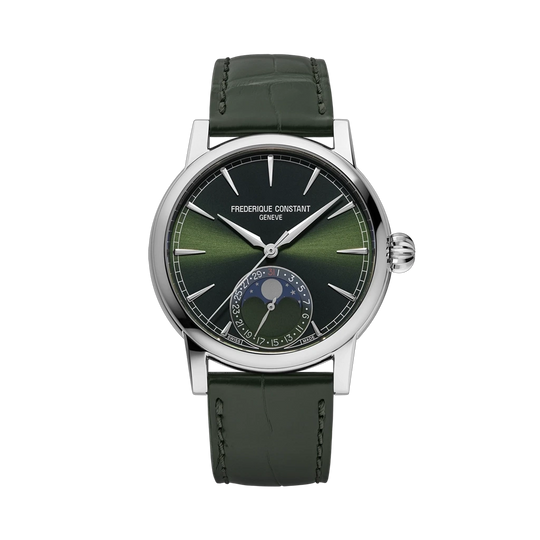 Frederique Constant Classics Moonphase Date Manufacture - FC-716GR3H6 - urmakerlarsen.no