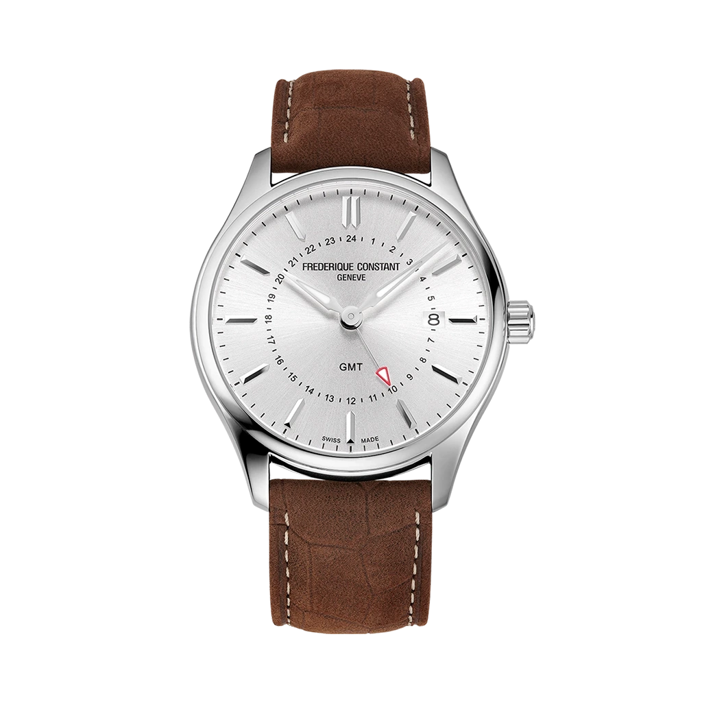 Frederique Constant Classics GMT - FC-252SS5B6 - urmakerlarsen.no