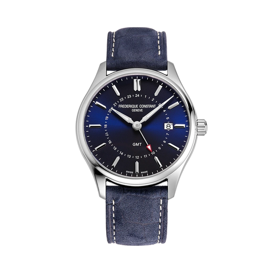 Frederique Constant Classics GMT - FC-252NS5B6 - urmakerlarsen.no