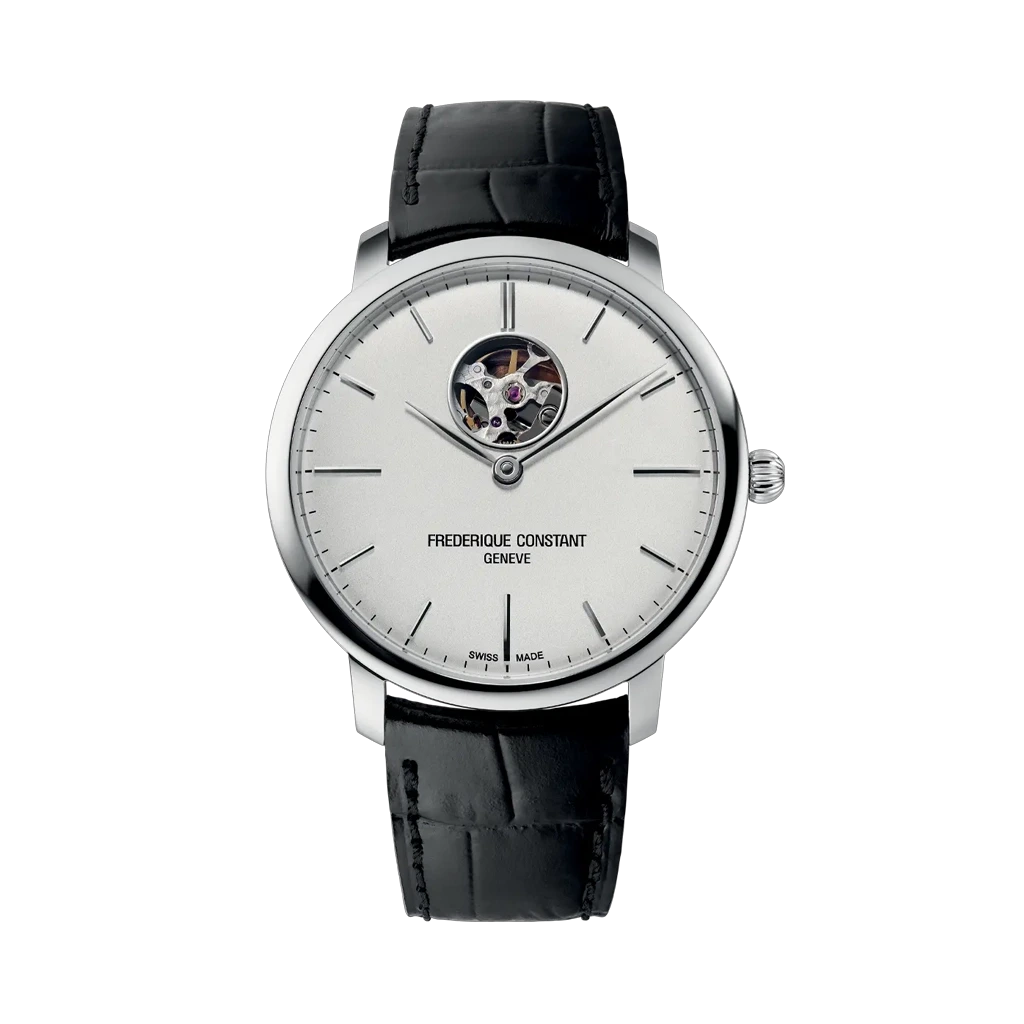 Frederique Constant Slimline Heart Beat - FC-312S4S6 - urmakerlarsen.no