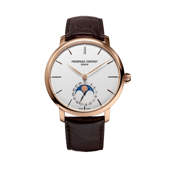 Frederique Constant Slimline Moonphase Manufacture - FC-705V4S4 - urmakerlarsen.no