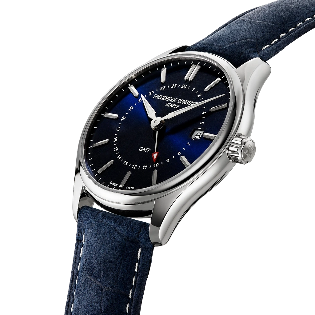 Frederique Constant Classics GMT - FC-252NS5B6 - urmakerlarsen.no