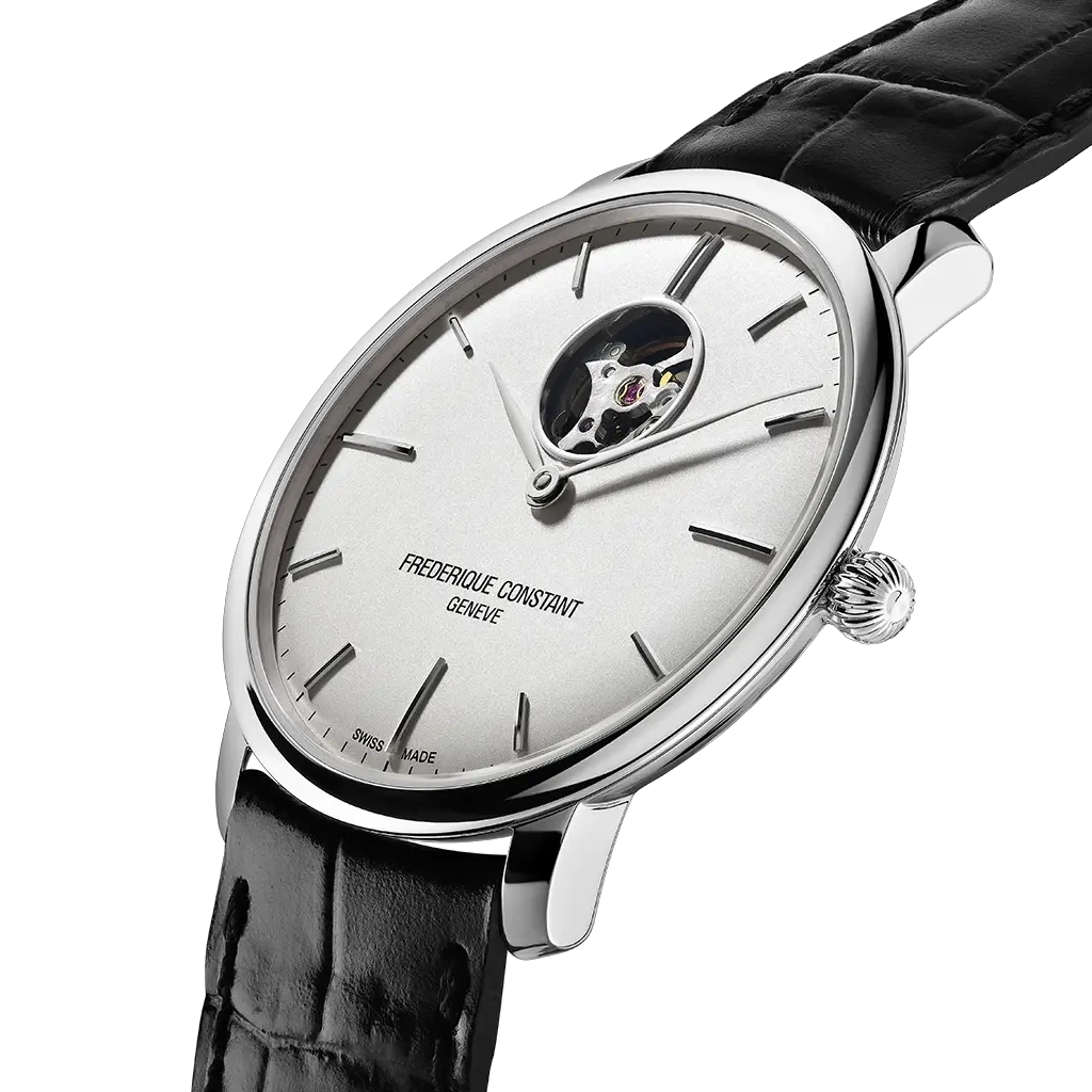 Frederique Constant Slimline Heart Beat - FC-312S4S6 - urmakerlarsen.no