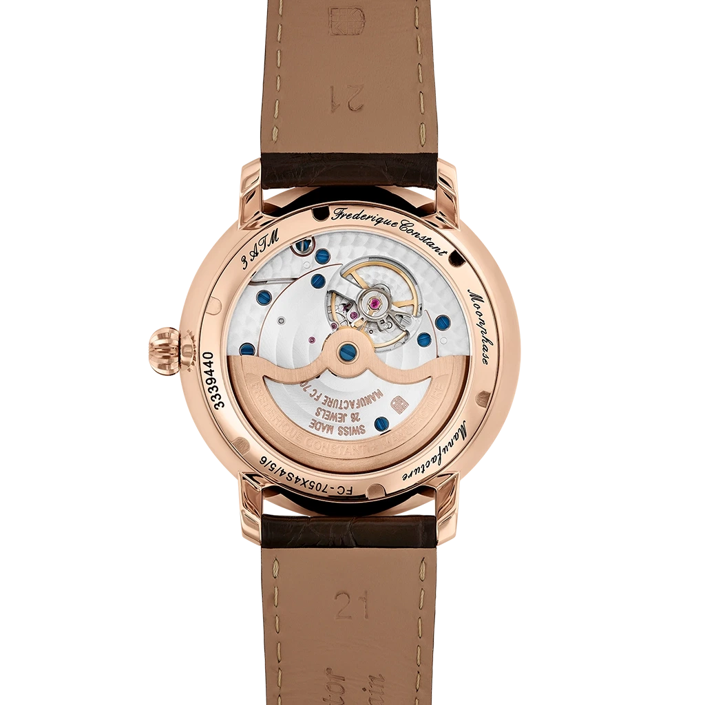 Frederique Constant Slimline Moonphase Manufacture - FC-705V4S4 - urmakerlarsen.no