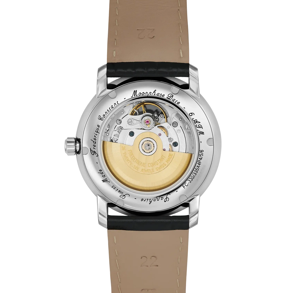 Frederique Constant Classics Heart Beat Moonphase Date - FC-335MC4P6 - urmakerlarsen.no
