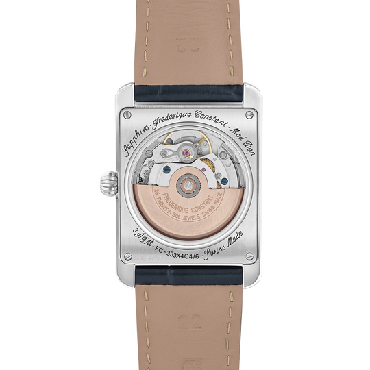 Frederique Constant Classics Carree Moonphase Automatic - FC-333N4C6 - urmakerlarsen.no