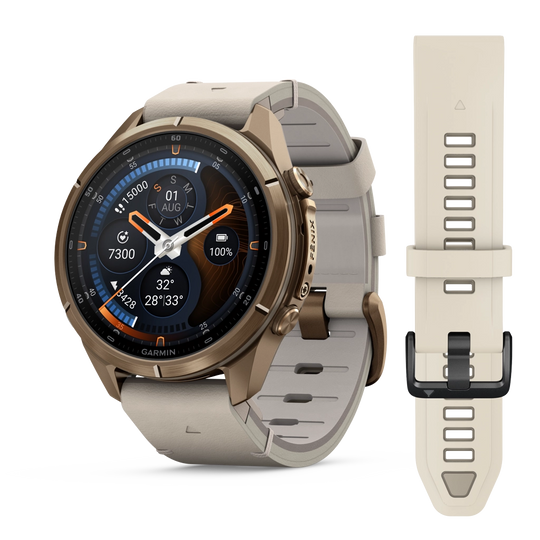 Garmin Fenix 9 Pro Premium - inReach 43 mm, AMOLED Sapphire - 010-04335-41 - urmakerlarsen.no