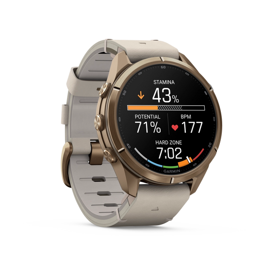 Garmin Fenix 9 Pro Premium - inReach 43 mm, AMOLED Sapphire - 010-04335-41 - urmakerlarsen.no