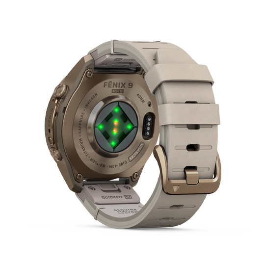 Garmin Fenix 9 Pro Premium - inReach 43 mm, AMOLED Sapphire - 010-04335-41 - urmakerlarsen.no