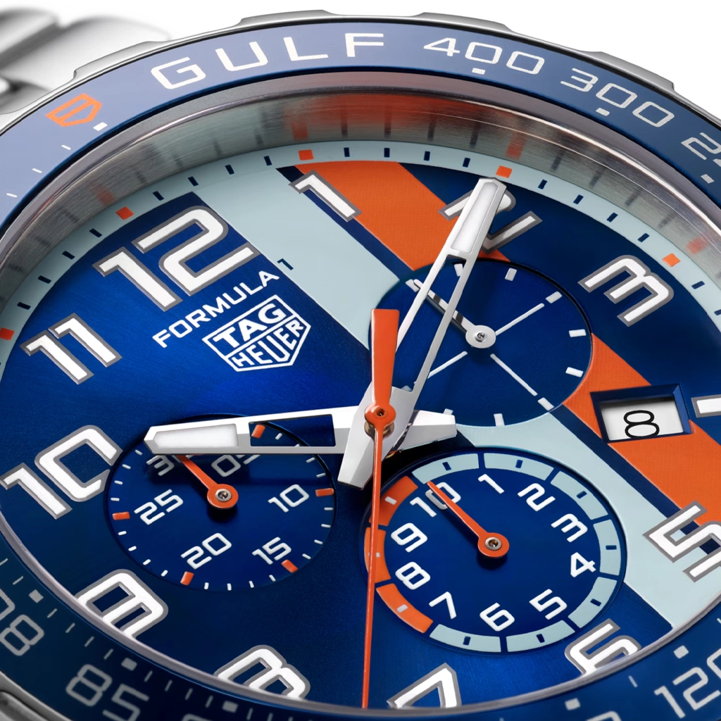 TAG Heuer Formula 1 X Gulf Quartz 43 mm - Special Edition - CAZ101AT.BA0842 - Urmakerlarsen.no