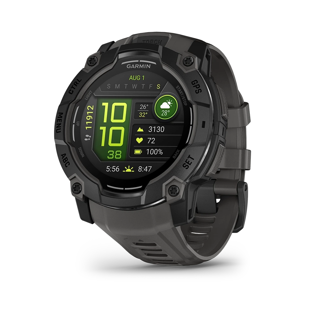 Garmin Instinct 3 50 mm Amoled - 010-03020-00 - urmakerlarsen.no
