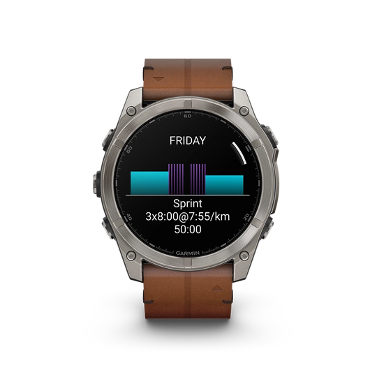 Garmin Fenix 8 51 mm Amoled Sapphire - 010-02905-40 - urmakerlarsen.no