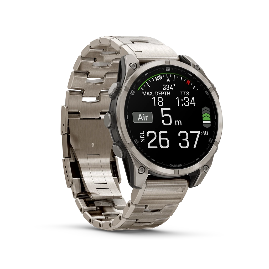Garmin Fenix 8 47 mm Amoled Sapphire - 010-02904-40 - urmakerlarsen.no