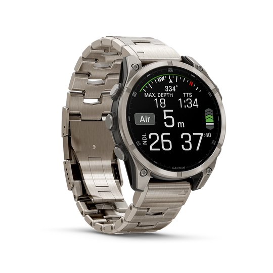 Garmin Fenix 8 47 mm Amoled Sapphire - 010-02904-40 - urmakerlarsen.no