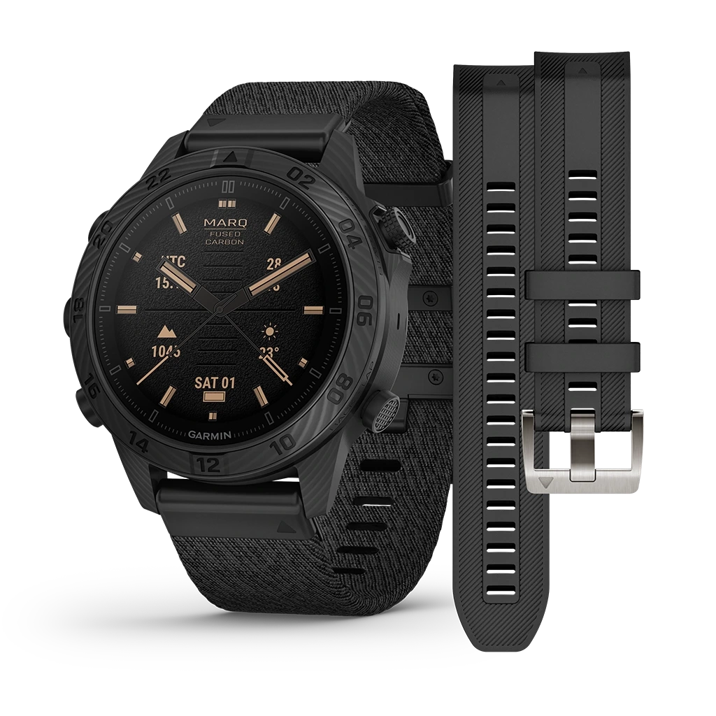 Garmin MARQ Commander (gen 2) Carbon edition - 010-02722-01 - urmakerlarsen.no