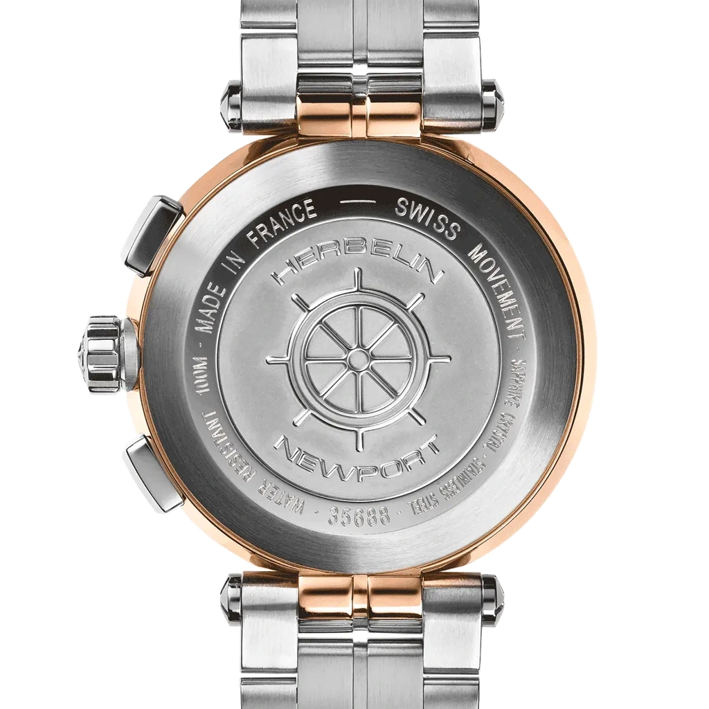 Herbelin Newport Chrono - 35688BTR19 - urmakerlarsen.no