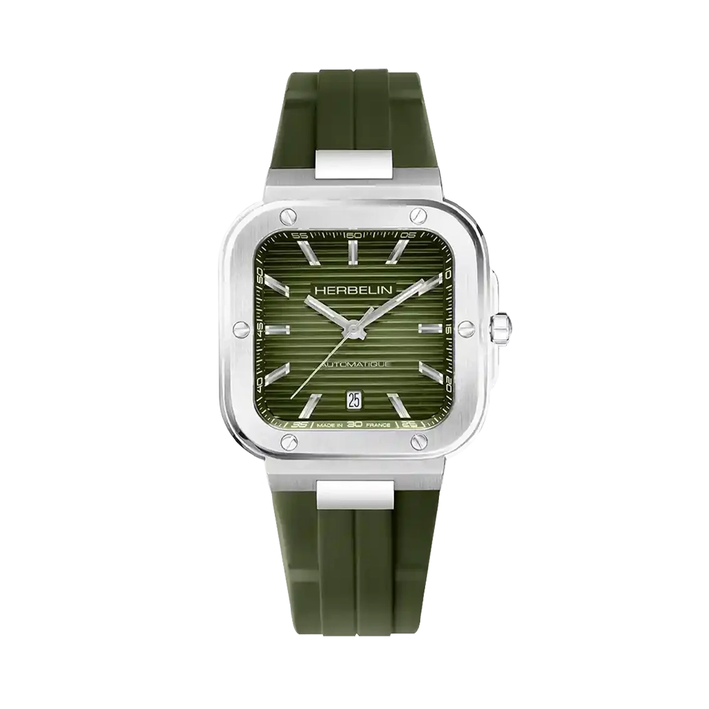 Herbelin Cap Camarat Square Automatic - 1646A116CK - urmakerlarsen.no