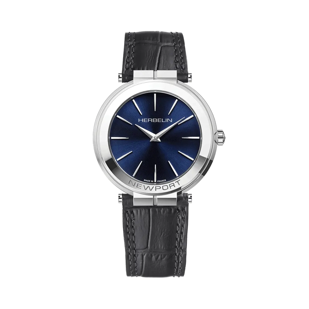 Herbelin Newport Slim Quartz 40 mm - 19522/AP15 - Urmakerlarsen.no