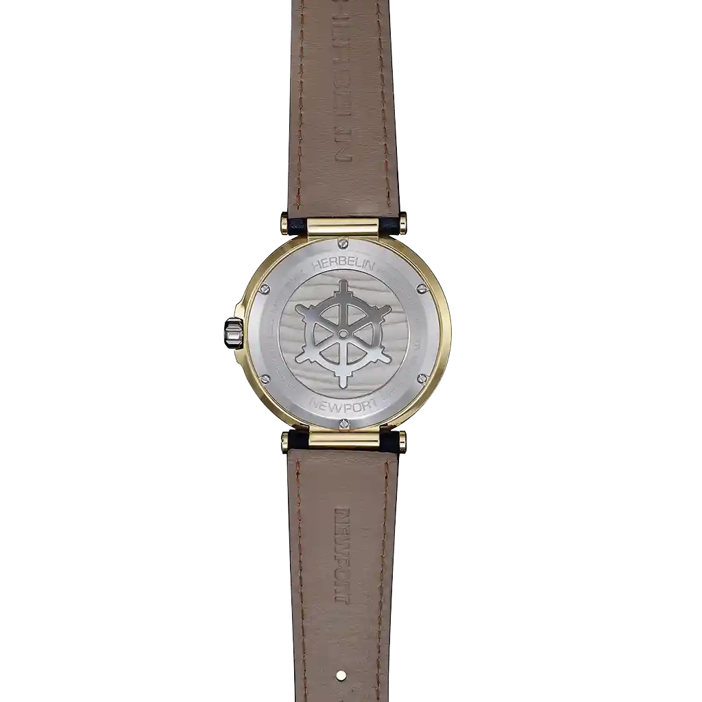 Herbelin Newport Small Seconds - 18389T1N35 - urmakerlarsen.no