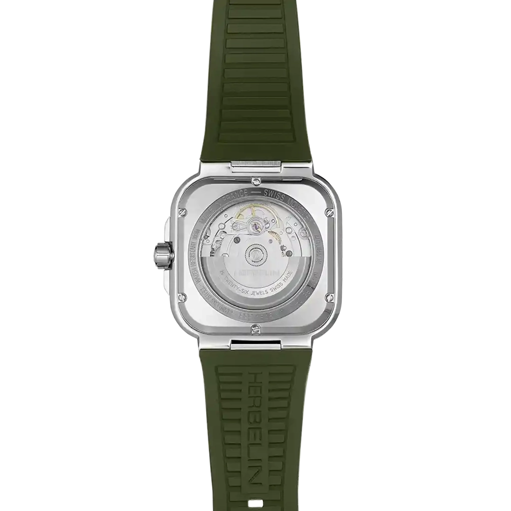 Herbelin Cap Camarat Square Automatic - 1646A116CK - urmakerlarsen.no