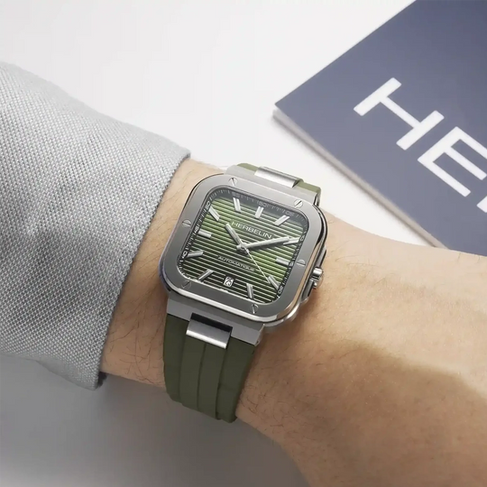 Herbelin Cap Camarat Square Automatic - 1646A116CK - urmakerlarsen.no