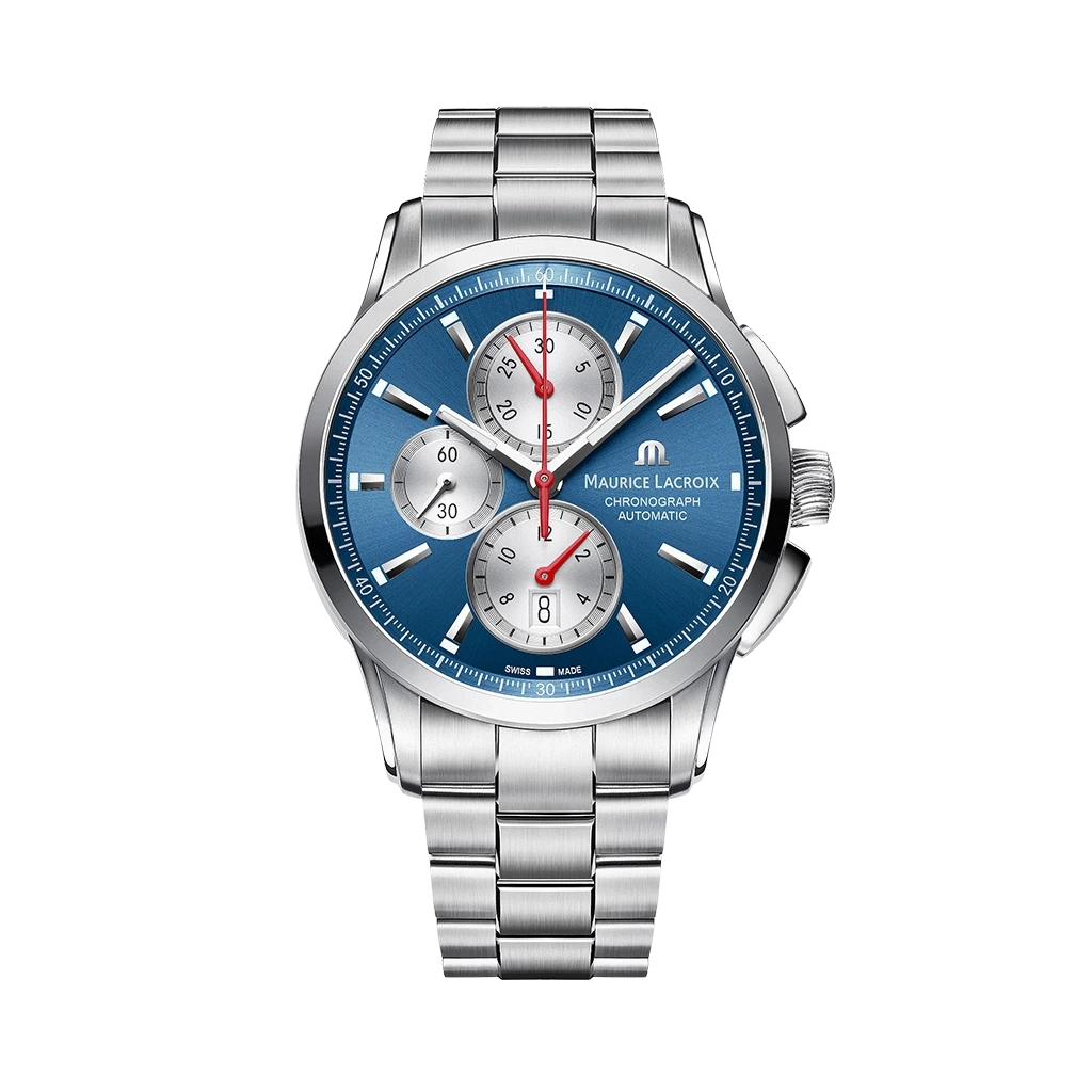 Maurice Lacroix Pontos Chronograph - PT6388-SS002-430-1- urmakerlarsen.no