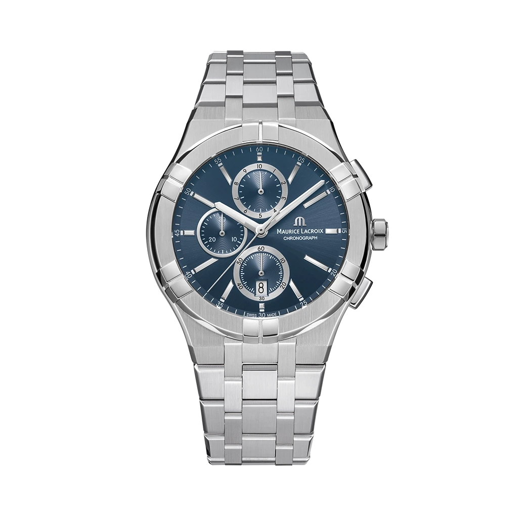 Maurice Lacroix Aikon Chronograph - AI1118-SS002-430-1 - urmakerlarsen.no
