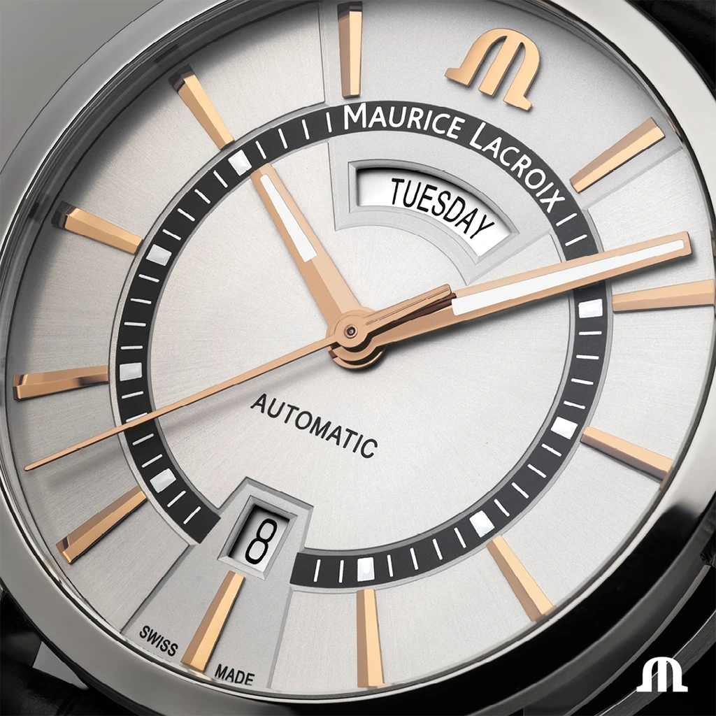 Maurice Lacroix Pontos Day Date - PT6358-SS001-230-2 - urmakerlarsen.no