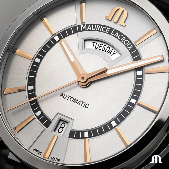Maurice Lacroix Pontos Day Date - PT6358-SS001-230-2 - urmakerlarsen.no