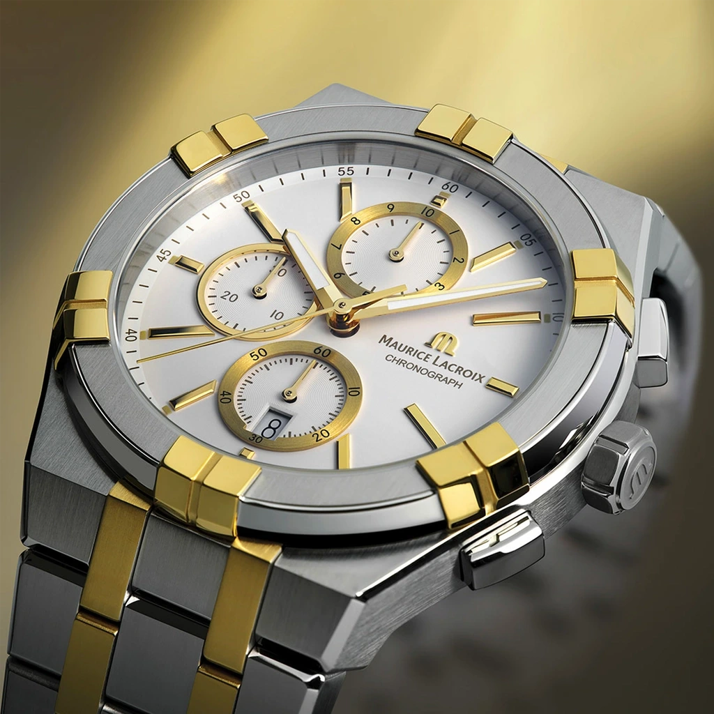 Maurice Lacroix Aikon Chronograph Duotone - AI1118-PVY03-130-1 - urmakerlarsen.no