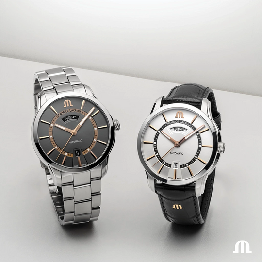 Maurice Lacroix Pontos Day Date - PT6358-SS001-230-2 - urmakerlarsen.no
