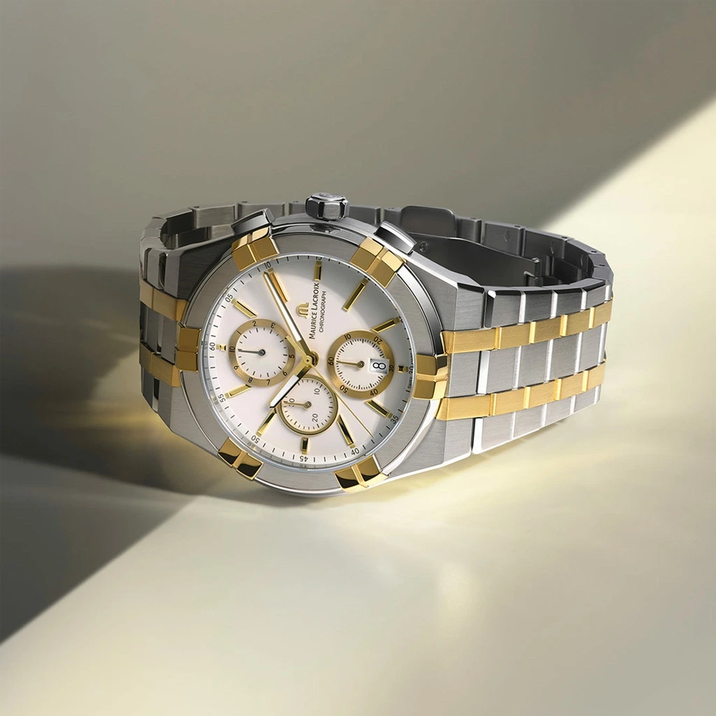 Maurice Lacroix Aikon Chronograph Duotone - AI1118-PVY03-130-1 - urmakerlarsen.no