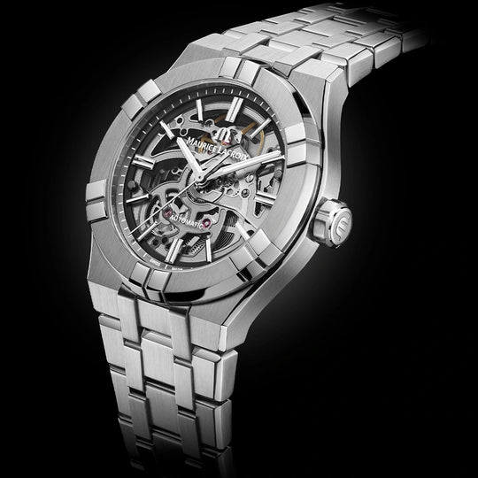 Maurice Lacroix Aikon Skeleton - AI6007-SS002-030-1 - urmakerlarsen.no