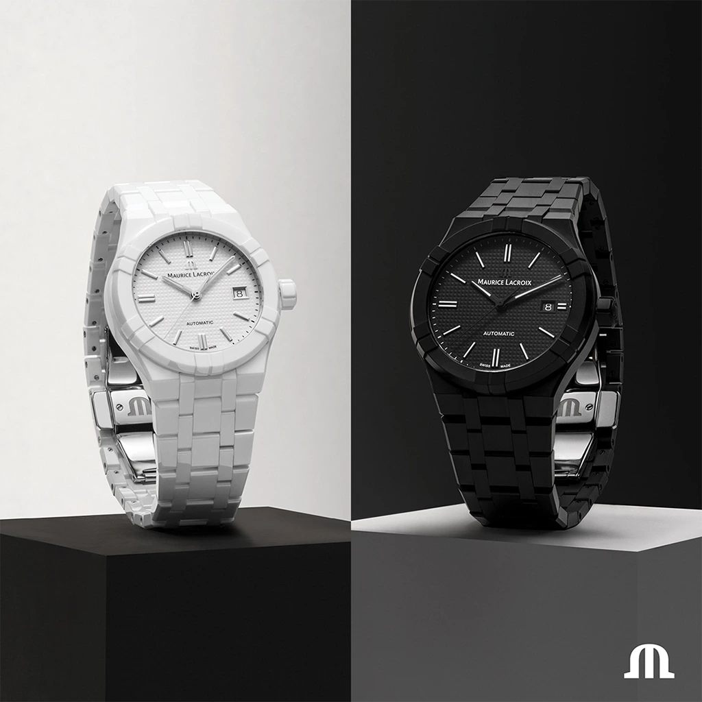 Maurice Lacroix Aikon Ceramic - AI6007-CRM72-130-7 - urmakerlarsen.no