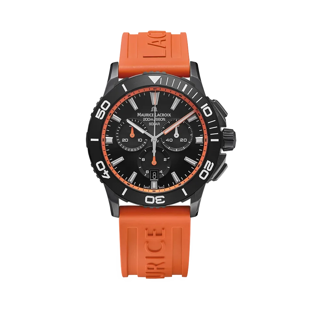 Maurice Lacroix Pontos S Solar Chronograph PT1038-DLB00-330-6 - urmakerlarsen.no