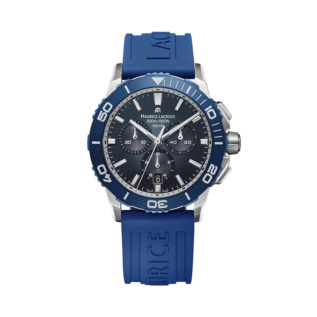 Maurice Lacroix Pontos S Solar Chronograph PT1038-SSL40-430-4 - urmakerlarsen.no