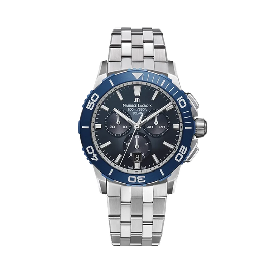 Maurice Lacroix Pontos S Solar Chronograph PT1038-SSL42-430-1 - urmakerlarsen.no