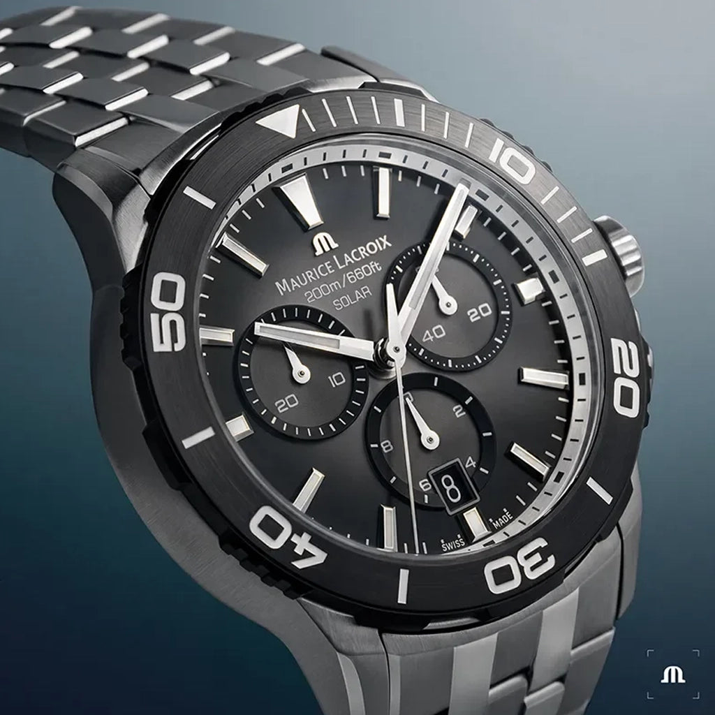 Maurice Lacroix Pontos S Solar Chronograph PT1038-SSL22-330-1 - urmakerlarsen.no