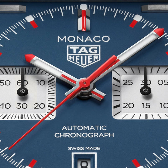 TAG Heuer Monaco Chronograph - CDW2181.FC8360 - urmakerlarsen.no