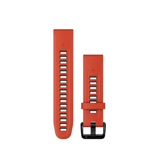 Garmin QuickFit 20 - Ildrød/Grafitt