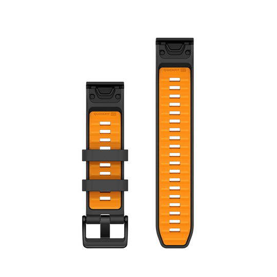 Garmin QuickFit 22 - Graphite/Spark Orange