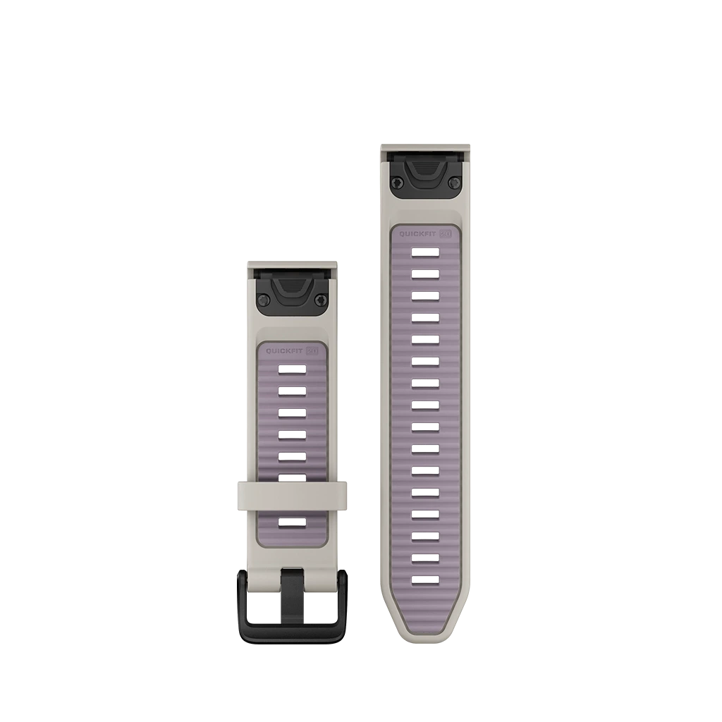 Garmin QuickFit 20 - Fog gray/Lavender