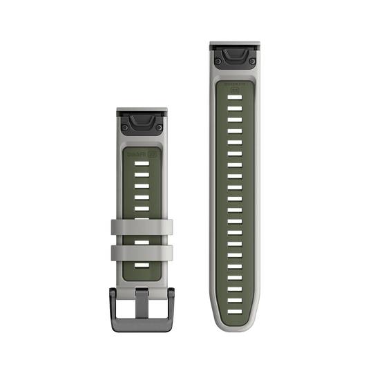 Garmin QuickFit 22 - Fog gray/Moss