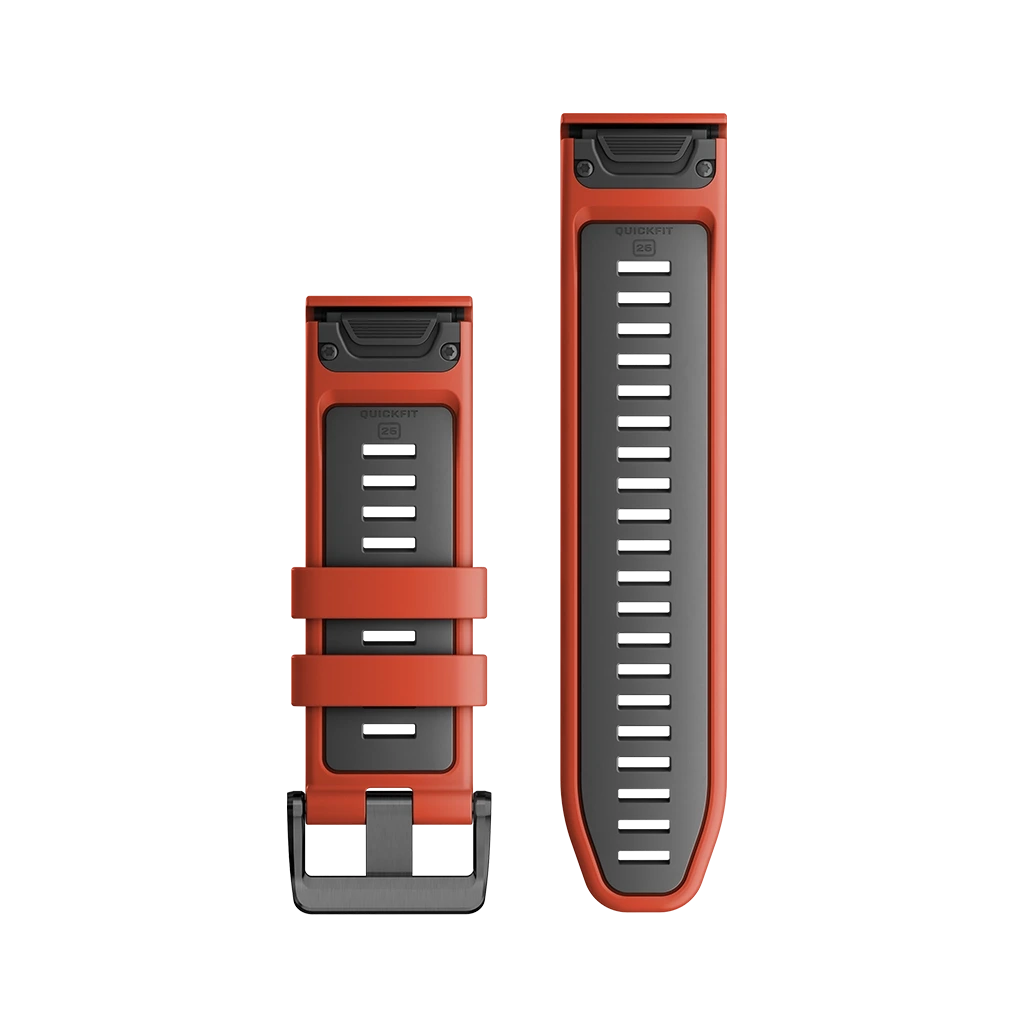Garmin QuickFit 26 - Ildrød/Grafitt