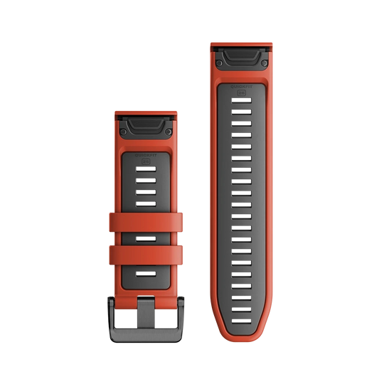 Garmin QuickFit 26 - Ildrød/Grafitt
